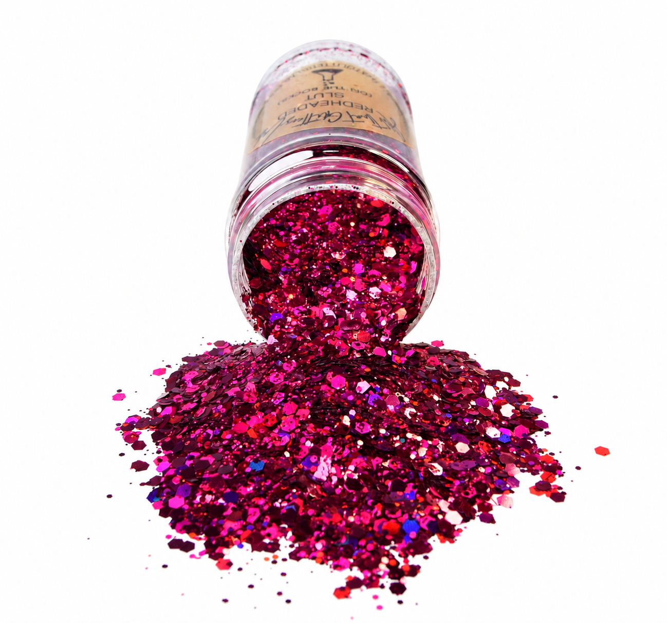 Redheaded Slut (On The Rocks) glitter