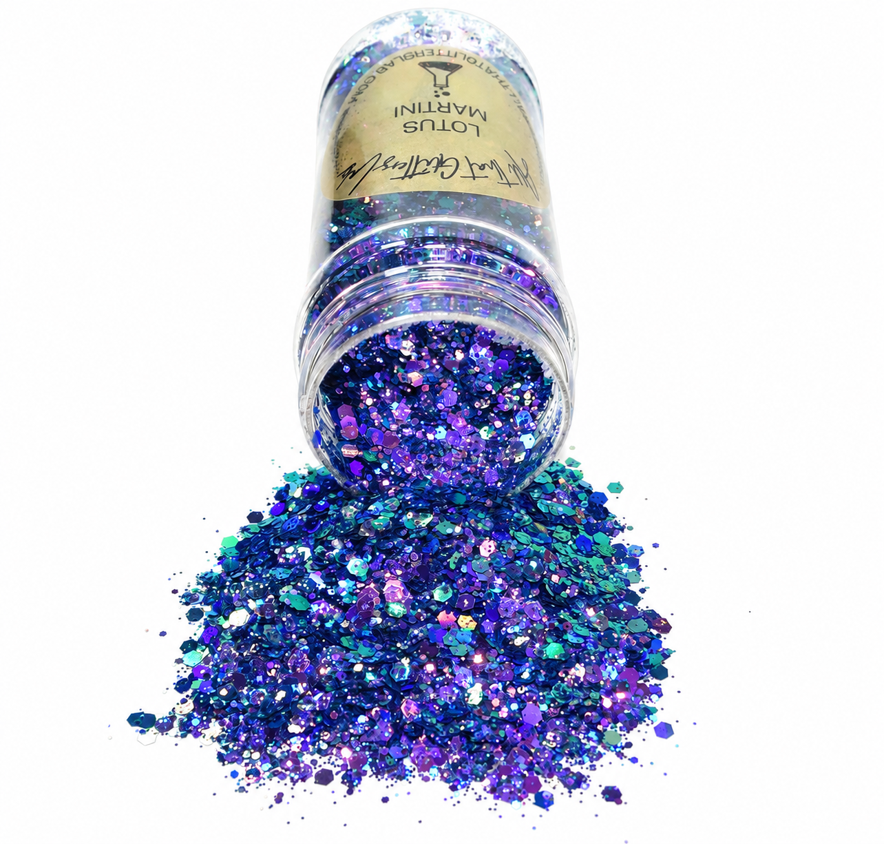 Lotus Martini glitter
