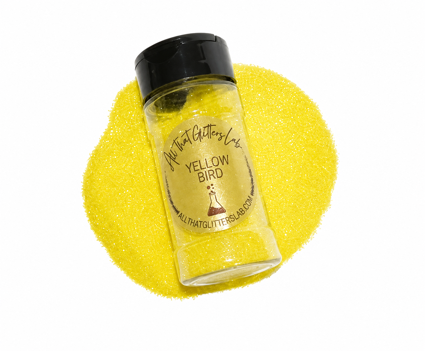 Yellow Bird glitter