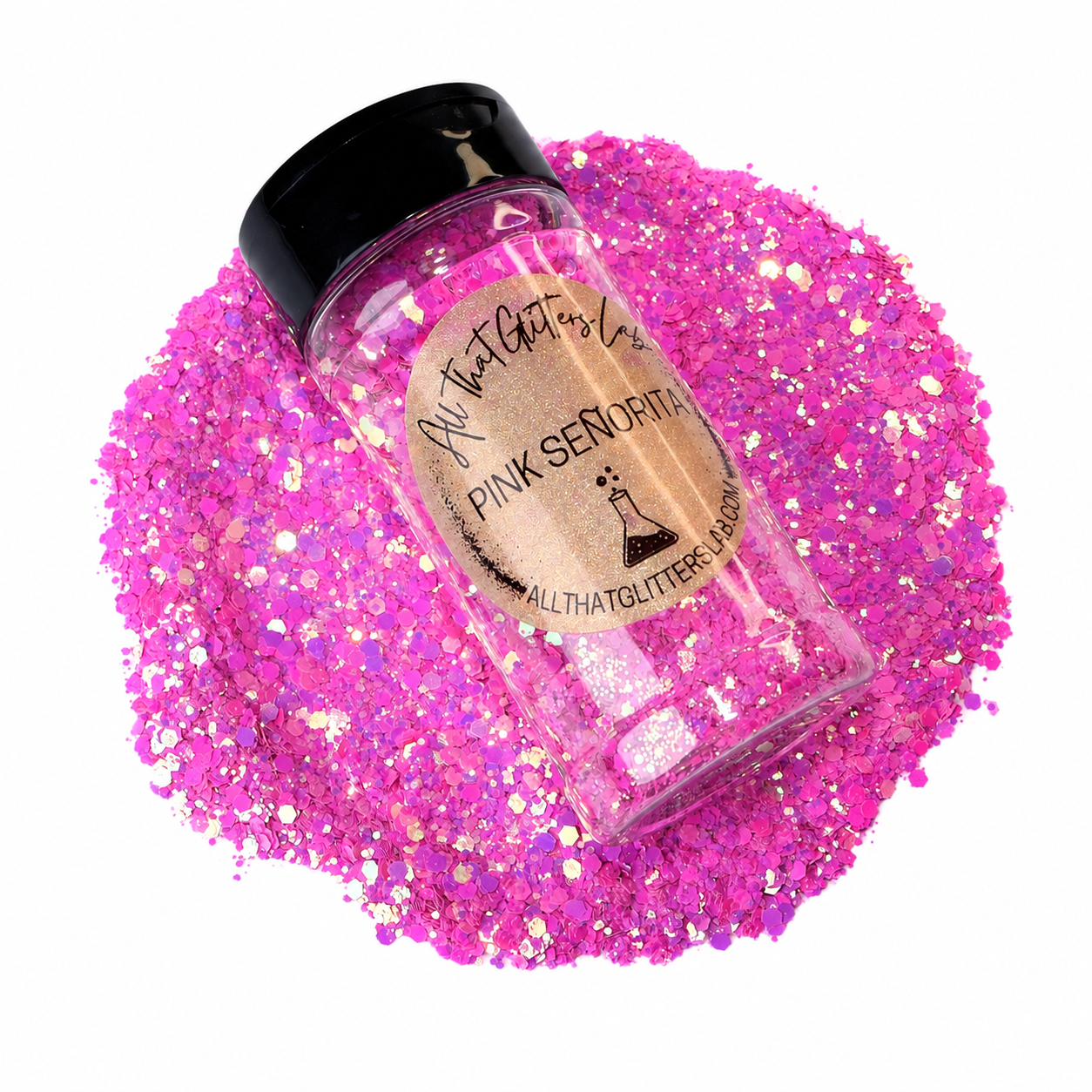 Pink Senorita glitter