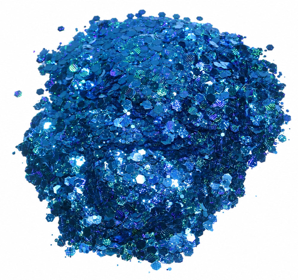 Memphis Blues Martini glitter