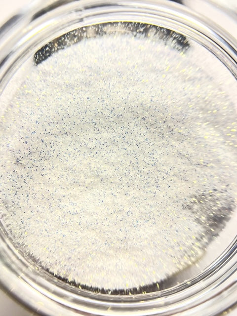 Empress white iridescent micro fine glitter