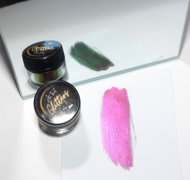 Aurora hypershift pigment & mica glitter
