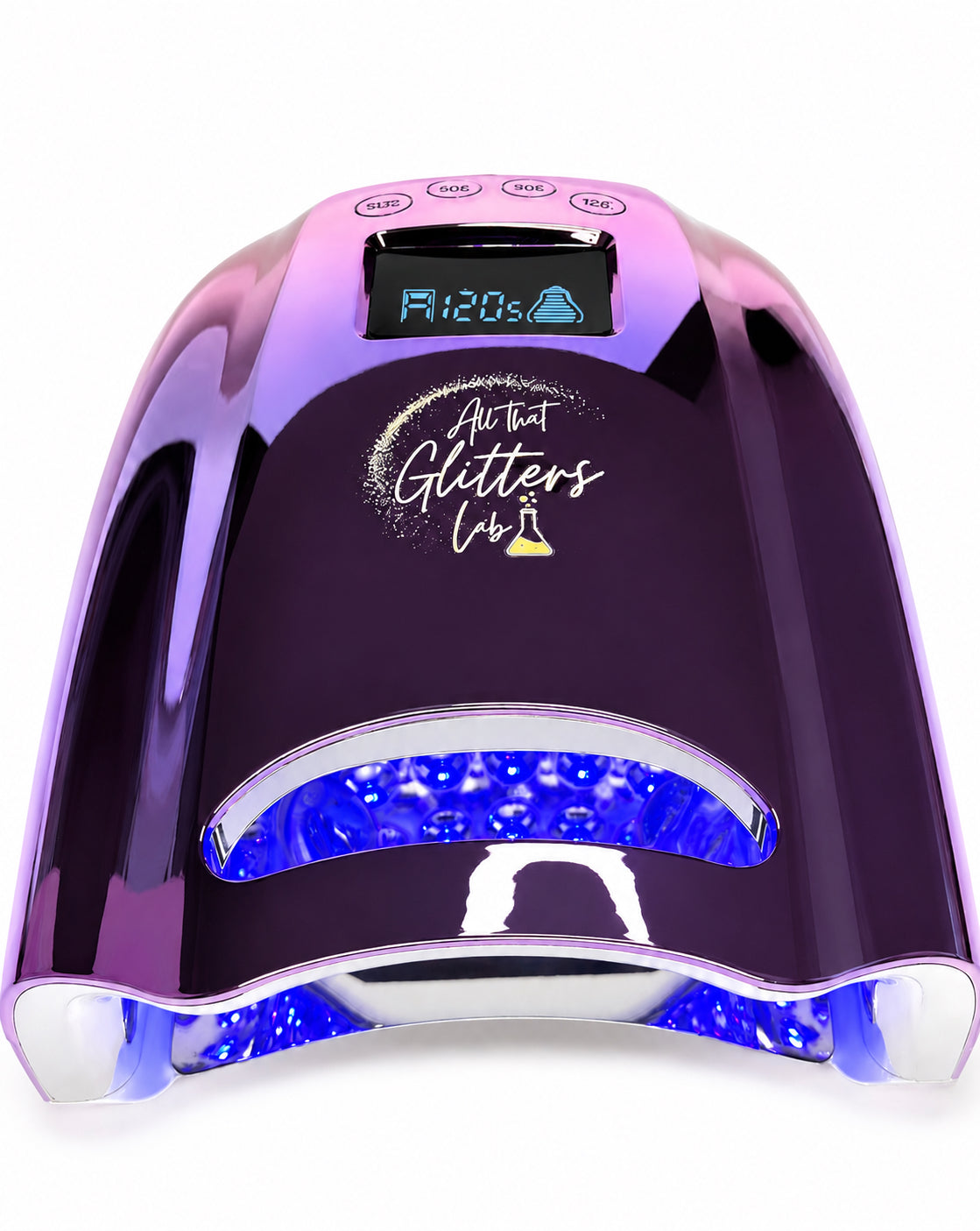 All That Glitters Lab 128W rechargeable cordless UV resin curing lamp