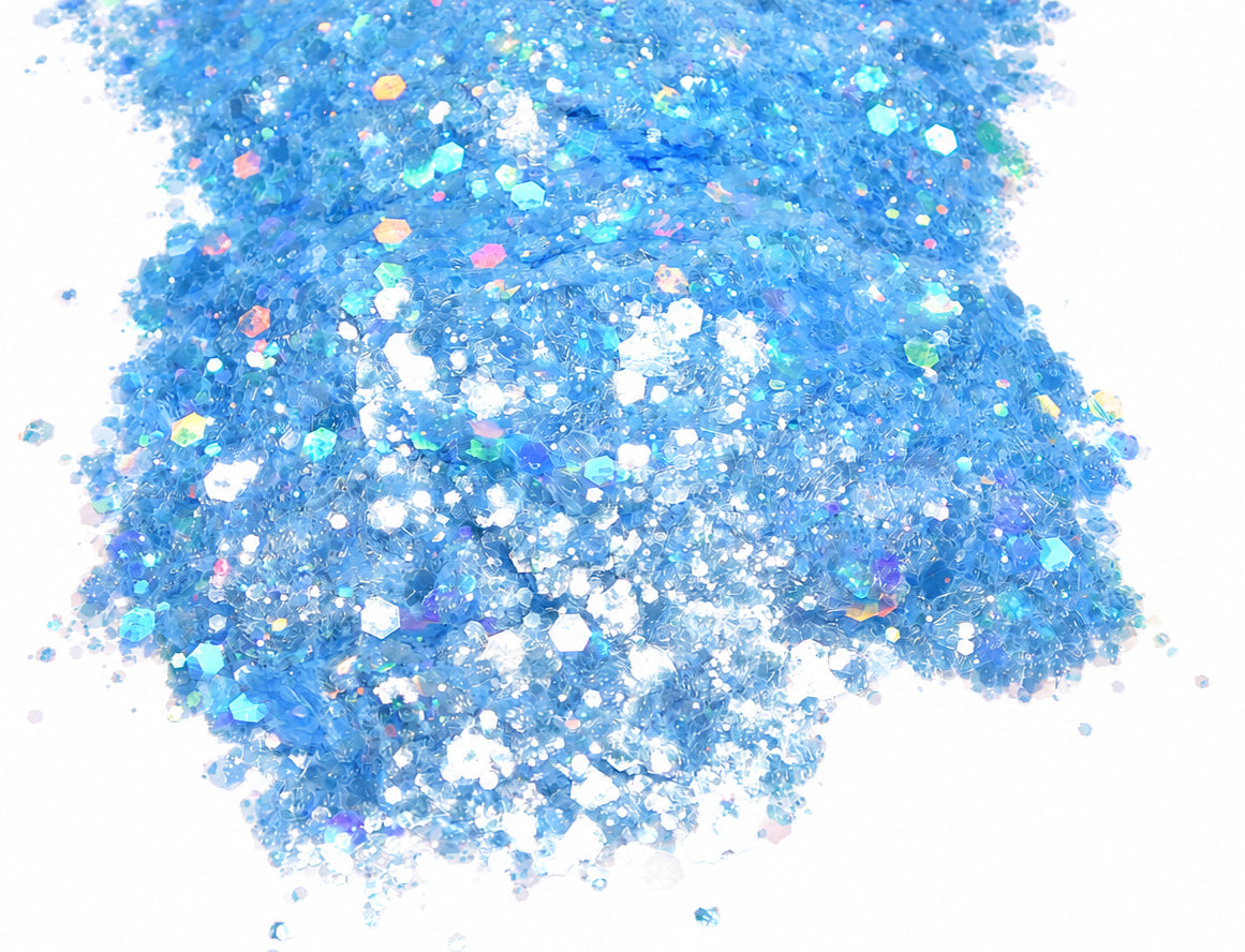 Blue Monday glitter