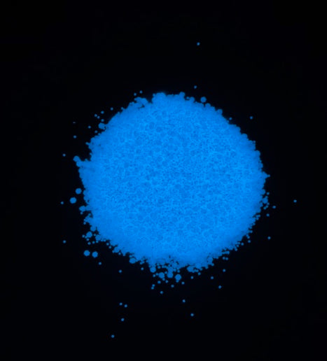 Into The Blue blue glow in the dark chunky mix glitter