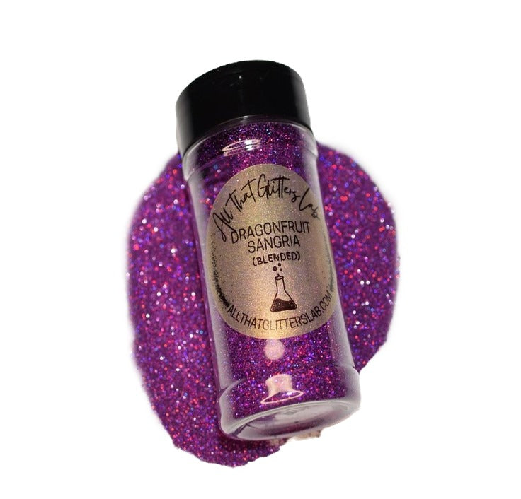 Dragonfruit Sangria(Blended) purple holographic fine glitter