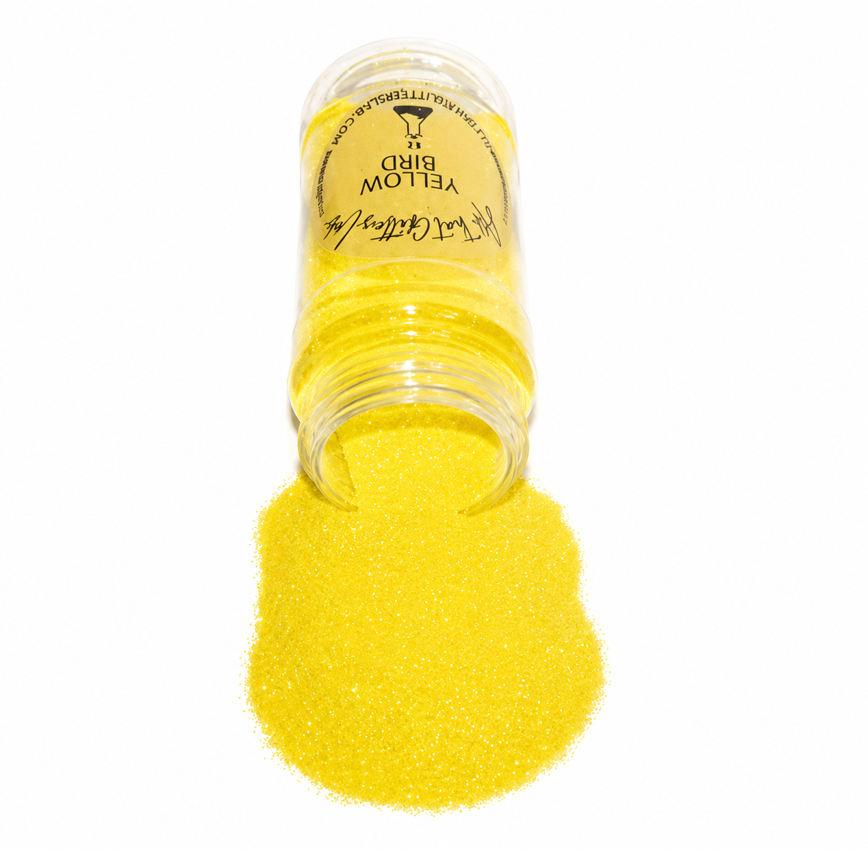 Yellow Bird glitter