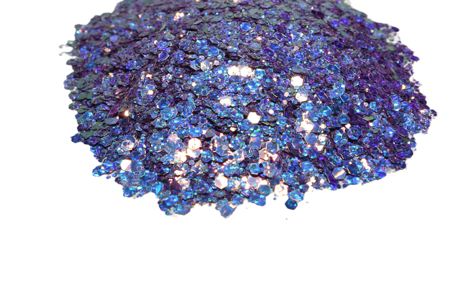 Grapeful Dead purple holographic chunky mix glitter