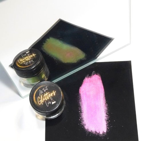 Aurora hypershift pigment & mica glitter