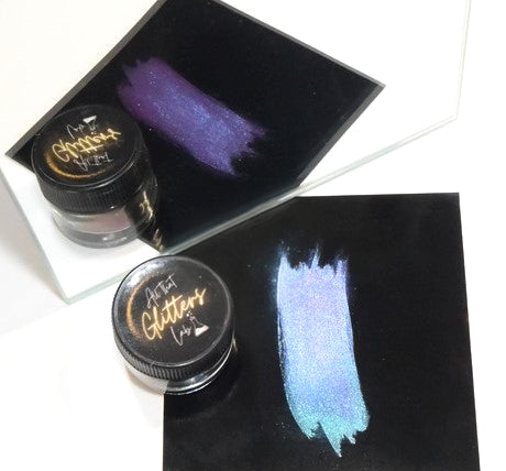 Ultra Violet hypershift pigment & mica glitter