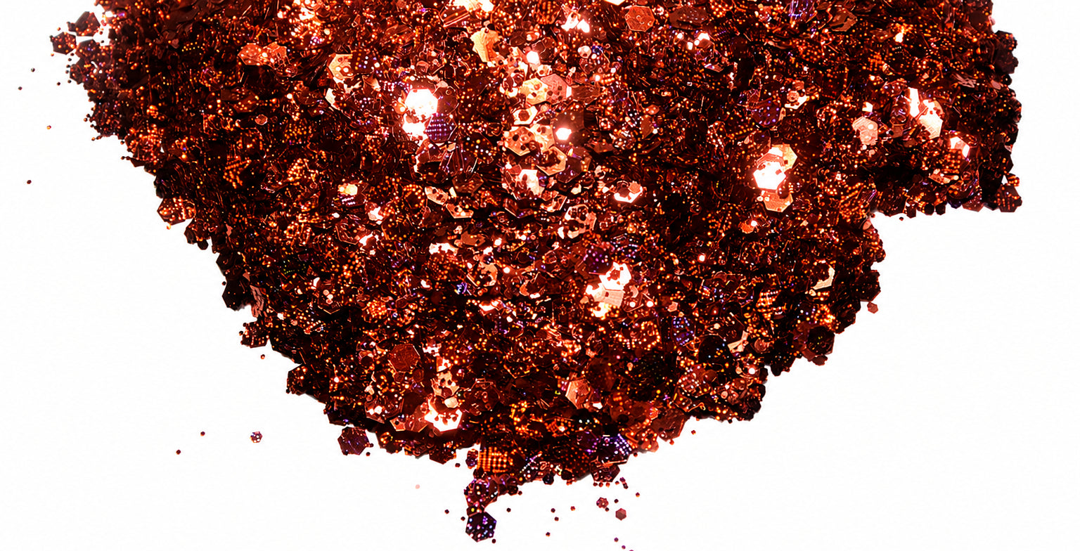 Pomegranate Prosecco glitter