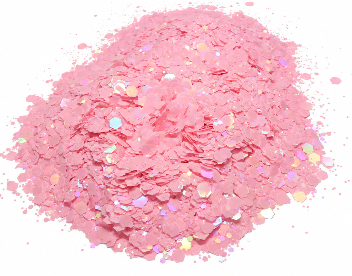 Pink Peppermint Cocktail glitter