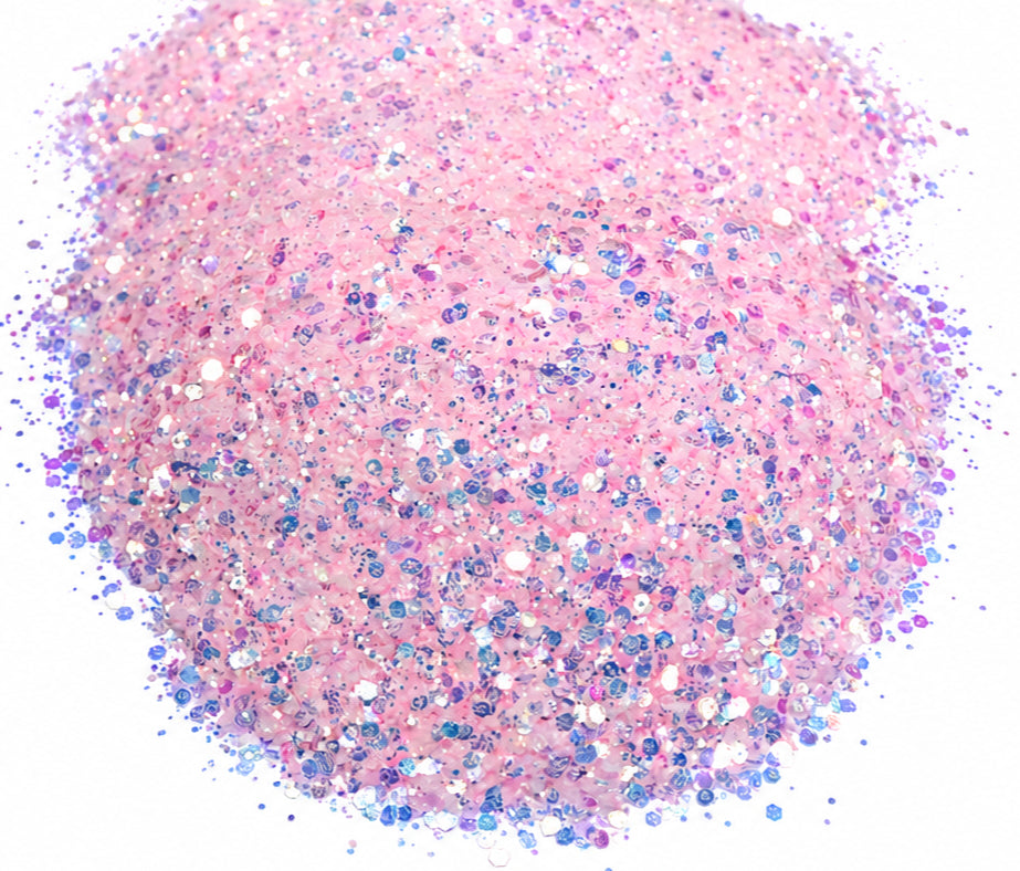 Fairy Floss Martini glitter