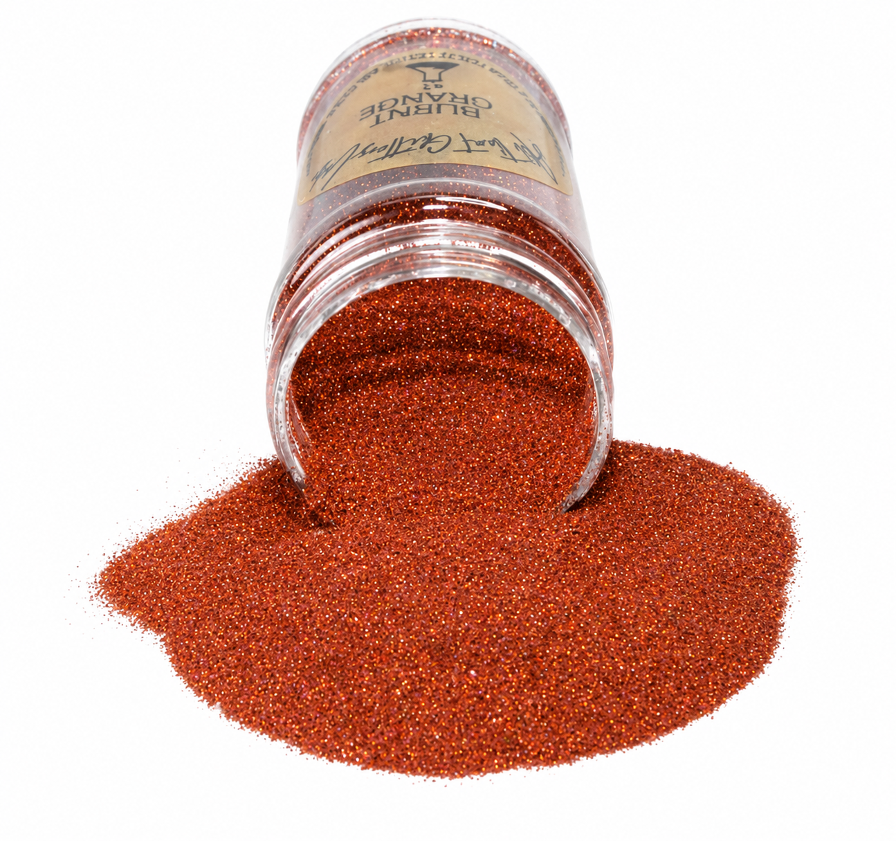 Burnt Orange glitter