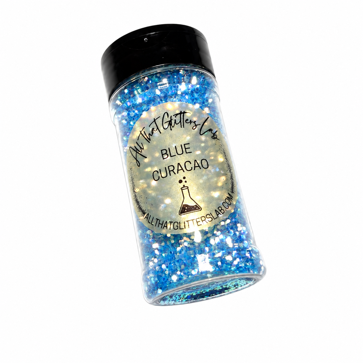 Blue Curacao glitter