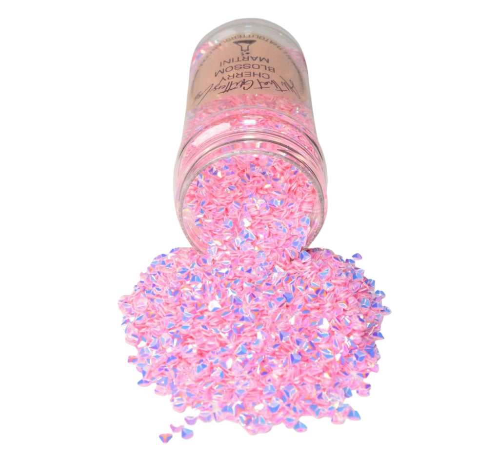 Cherry Blossom Martini pink iridescent glitter