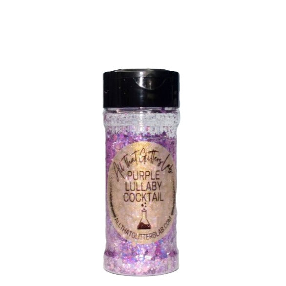 Purple Lullaby Cocktail purple chunky mix glitter