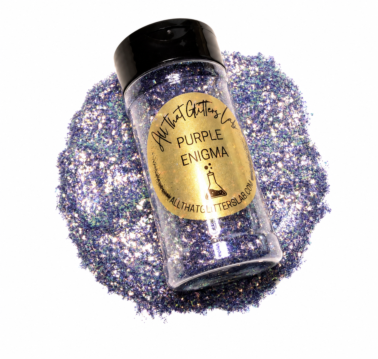 Purple Enigma glitter