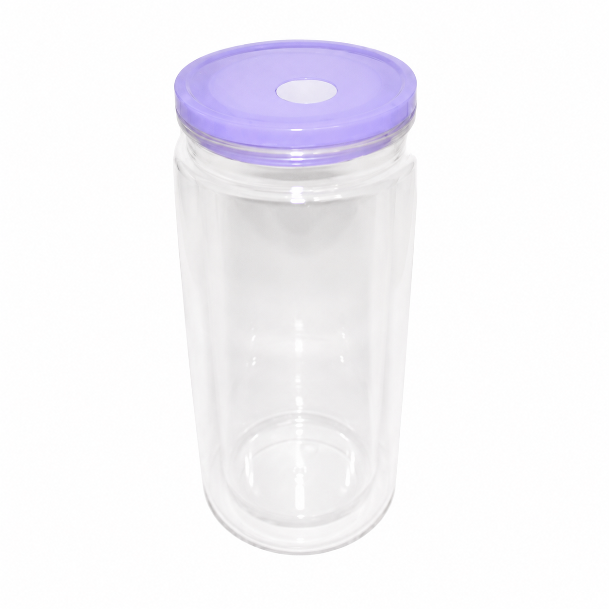 20 oz Acrylic Snow Globe Can glitter