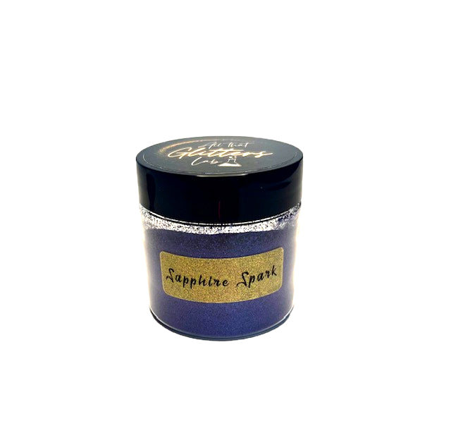 Sapphire Spark blue holographic micro fine glitter