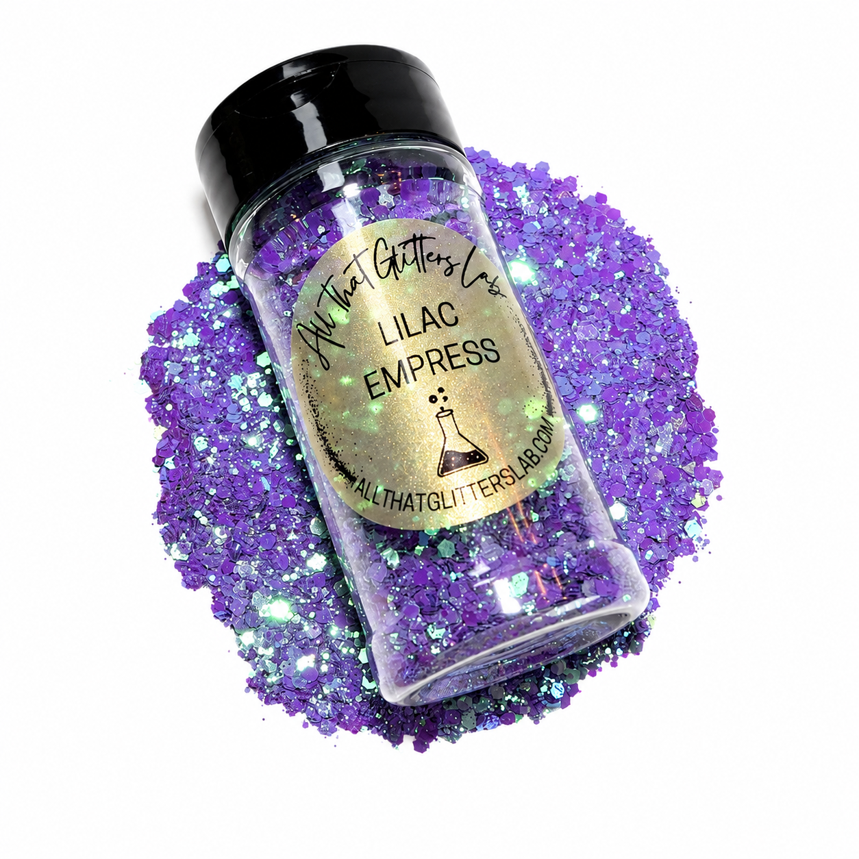 Lilac Empress glitter