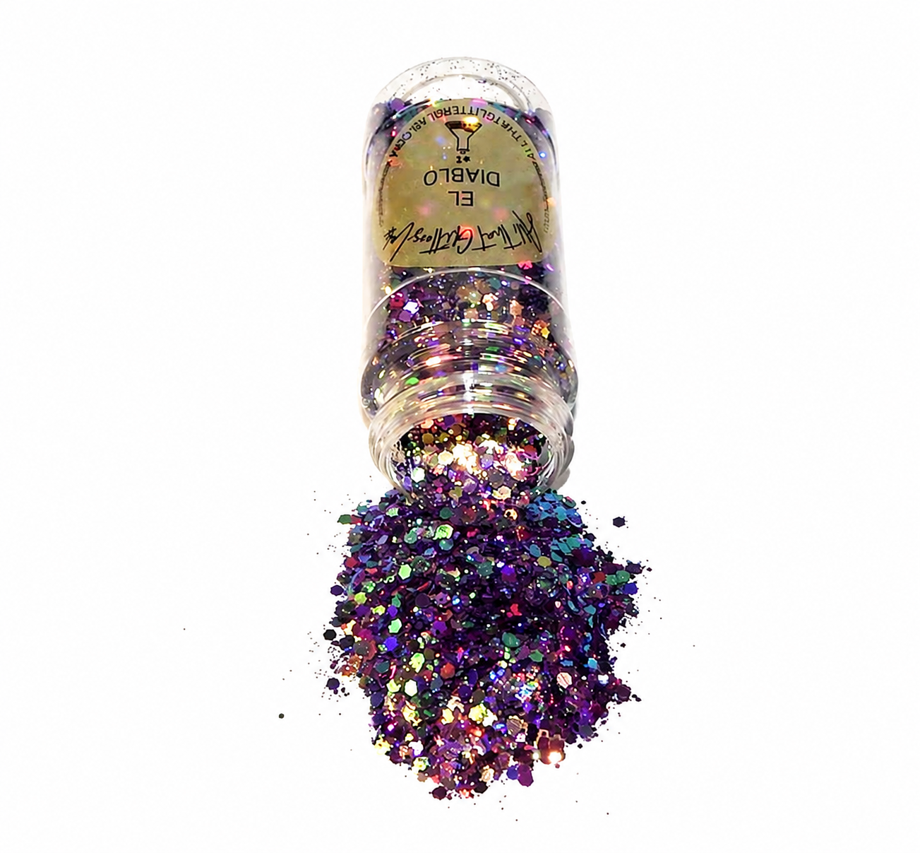 El Diablo glitter