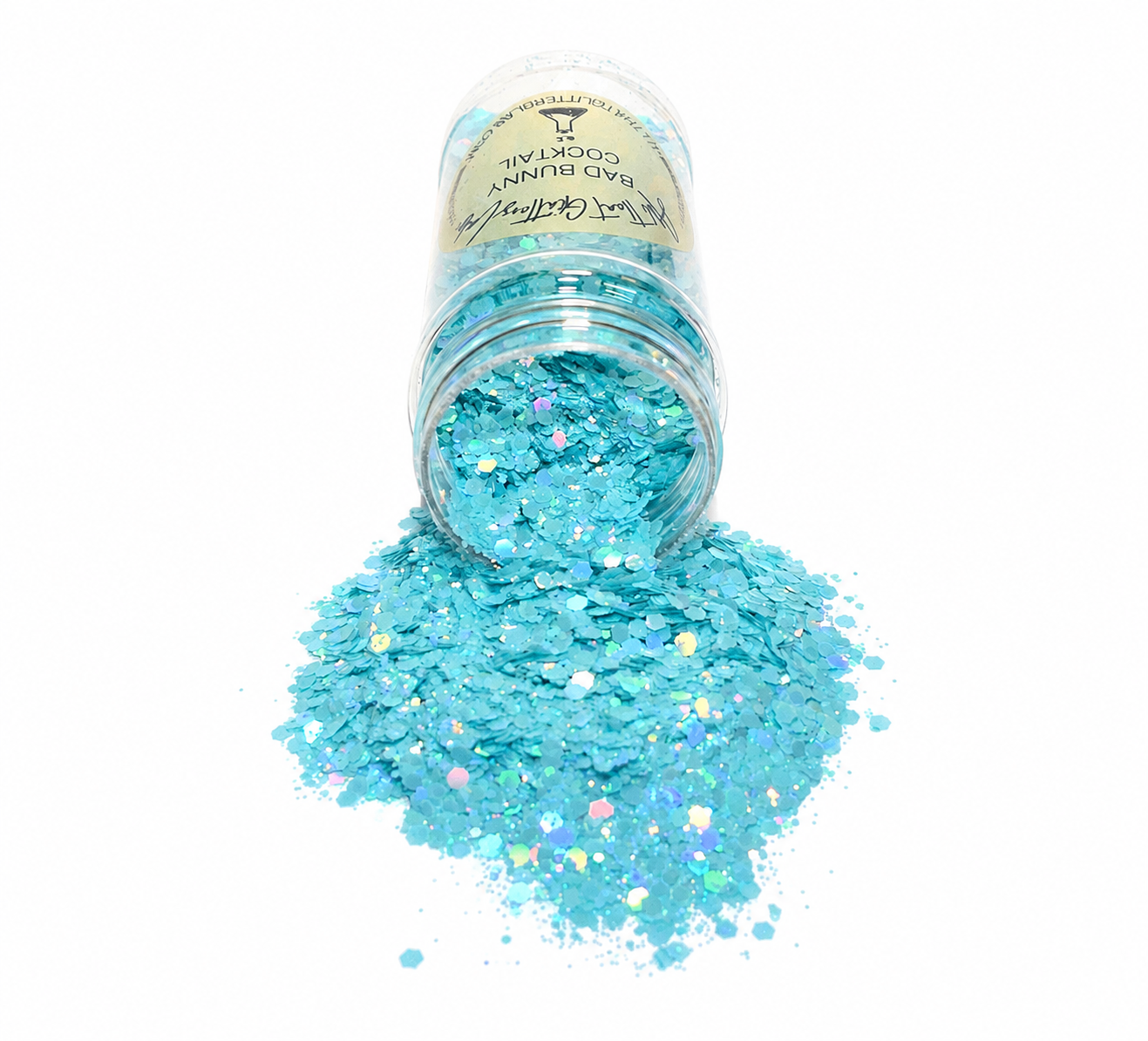 Bad Bunny Cocktail glitter