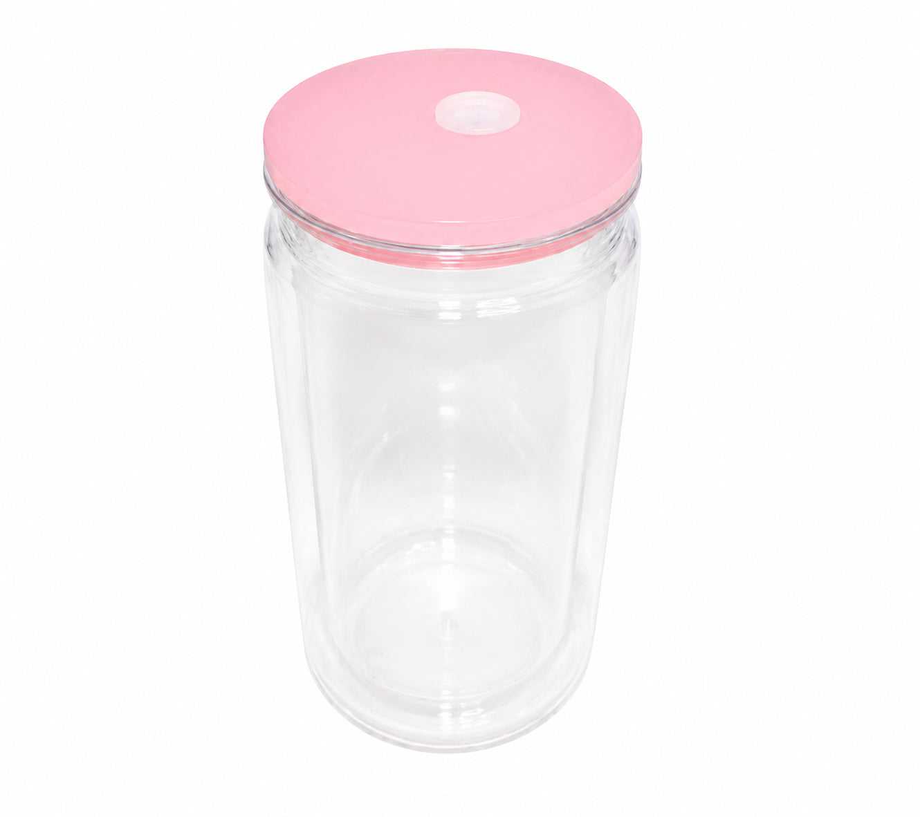 16 oz Acrylic Snow Globe Cans