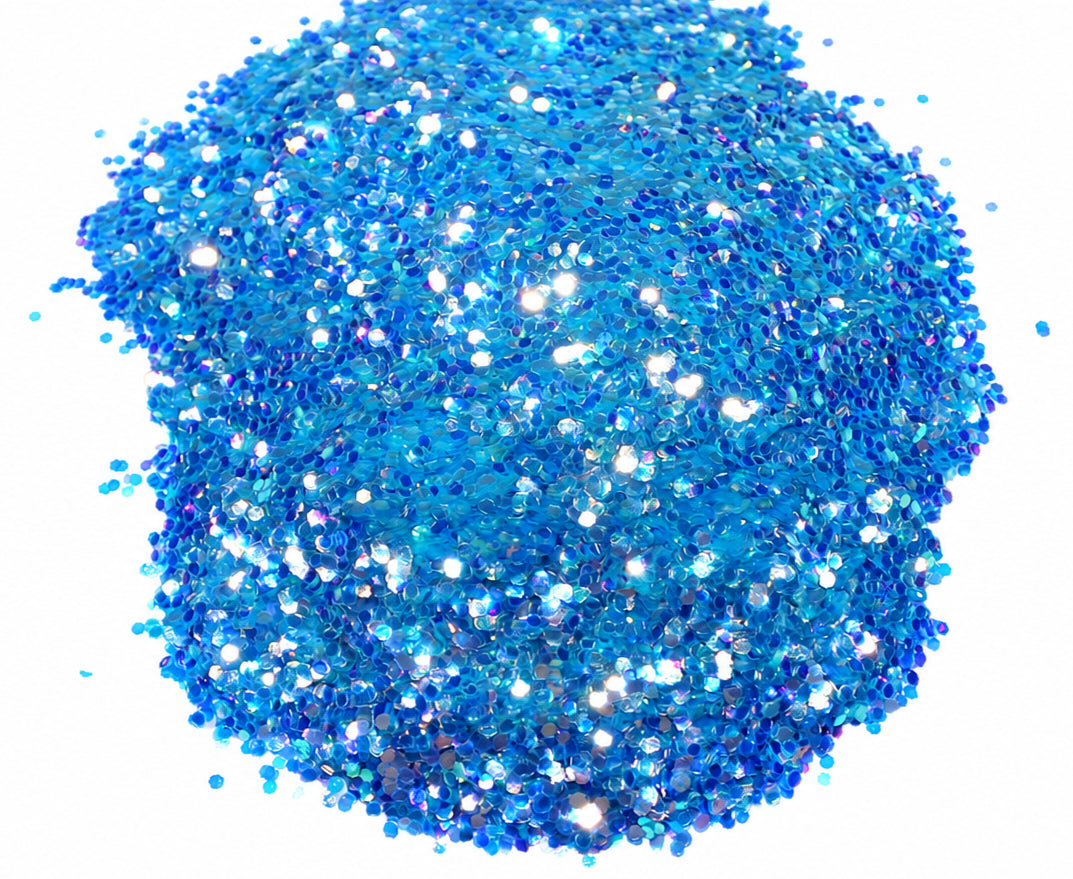 Blue Curacao glitter