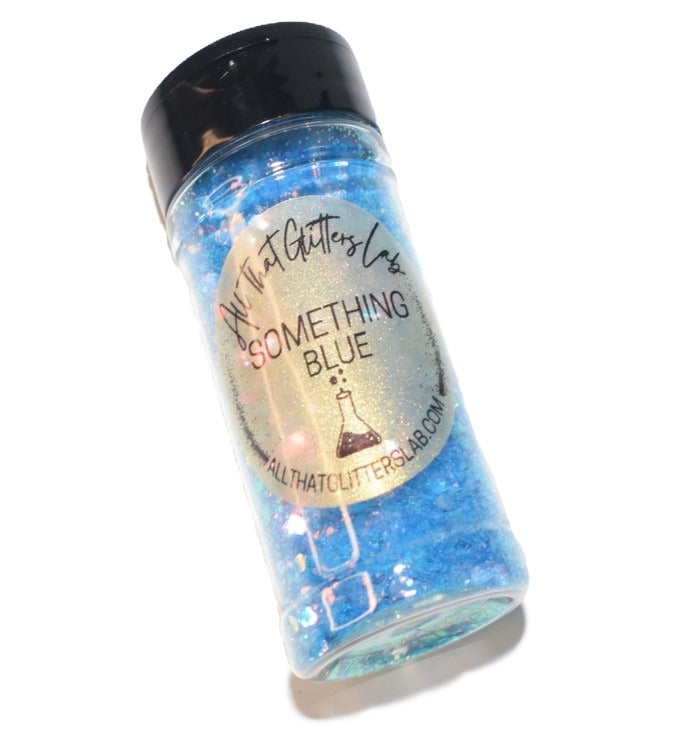 Something Blue blue chunky mix glitter