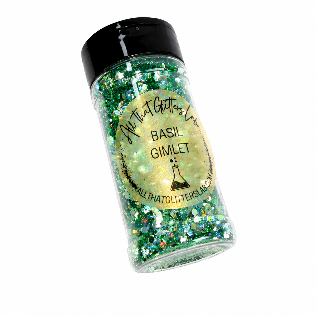 Basil Gimlet glitter