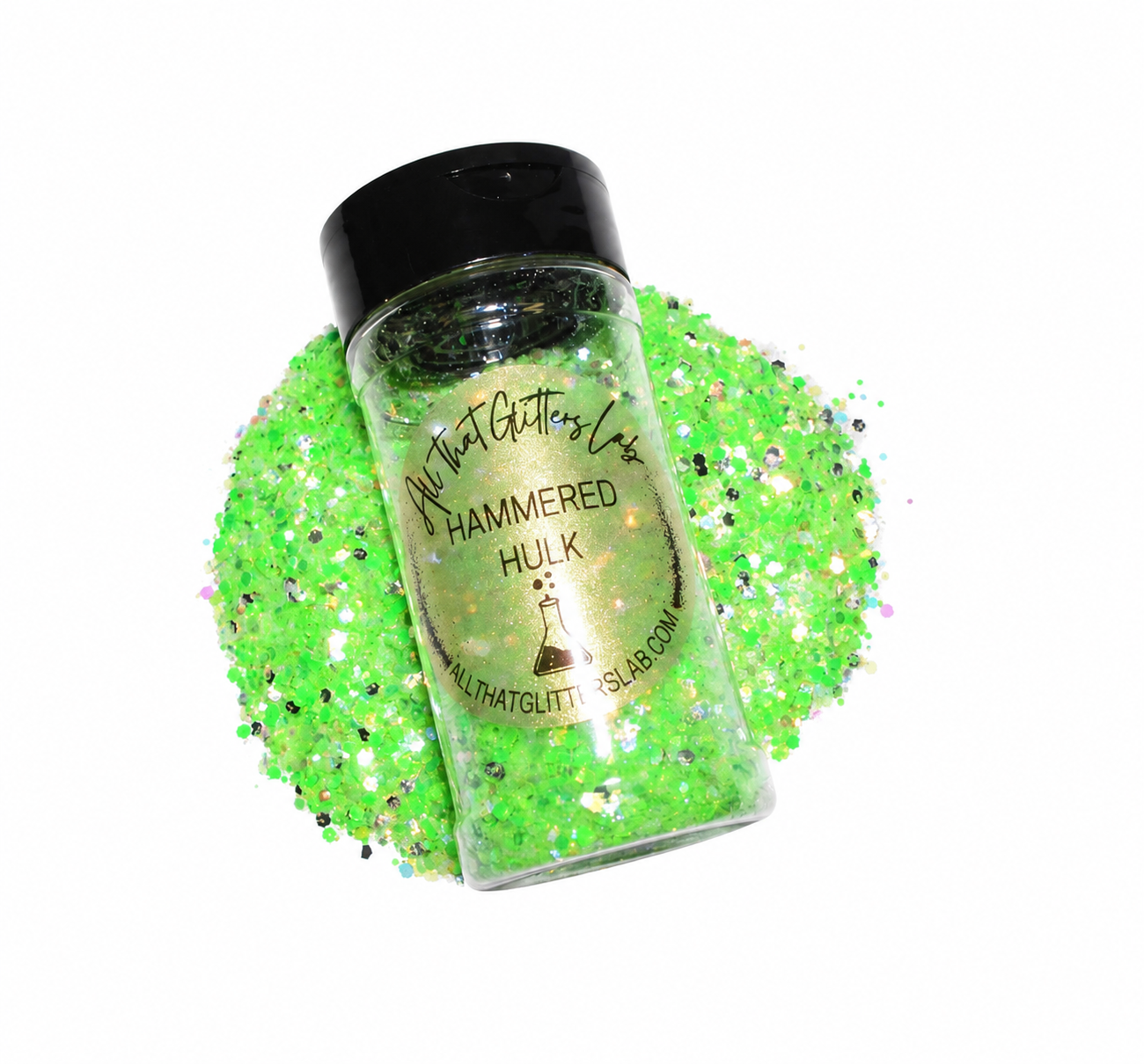 Hammered Hulk glitter