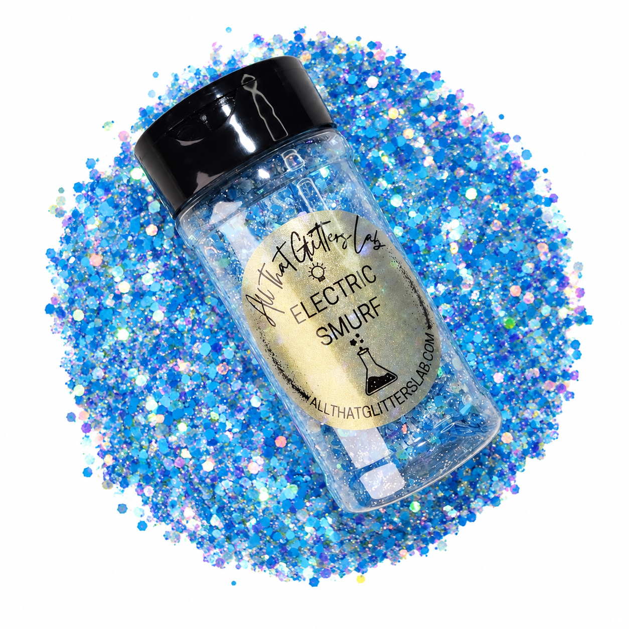 Electric Smurf glitter