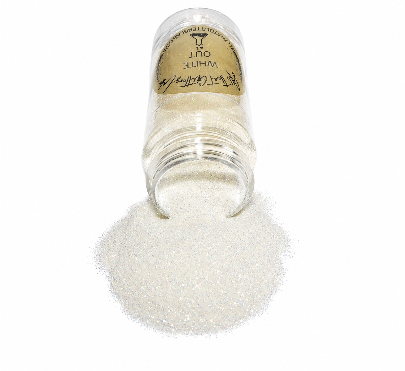 White Out glitter