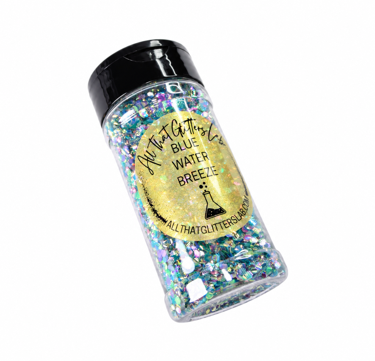 Blue Water Breeze glitter