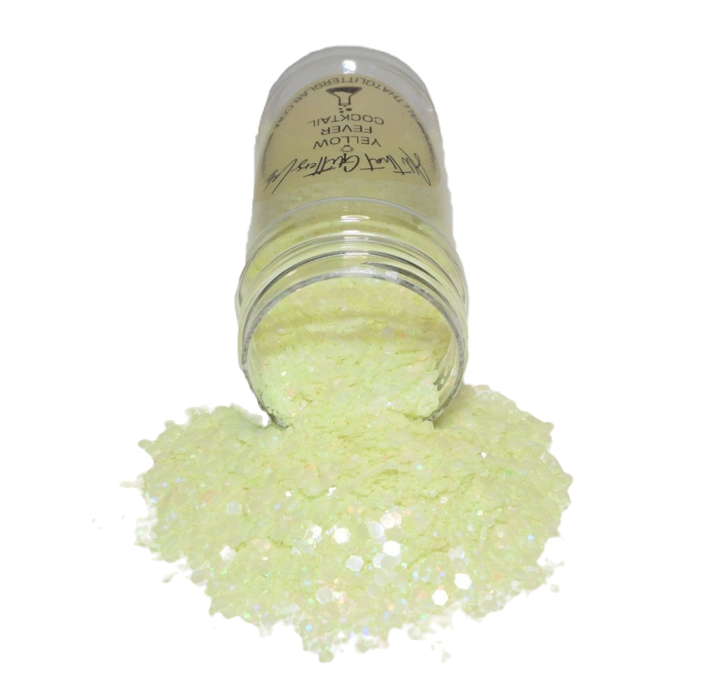 Yellow Fever Cocktail glitter