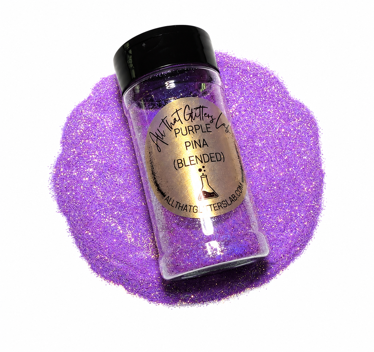 Purple Pina (Blended) glitter