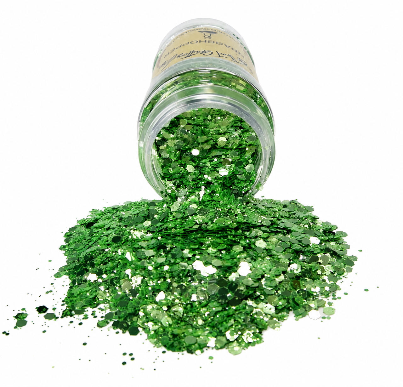 Grasshopper glitter