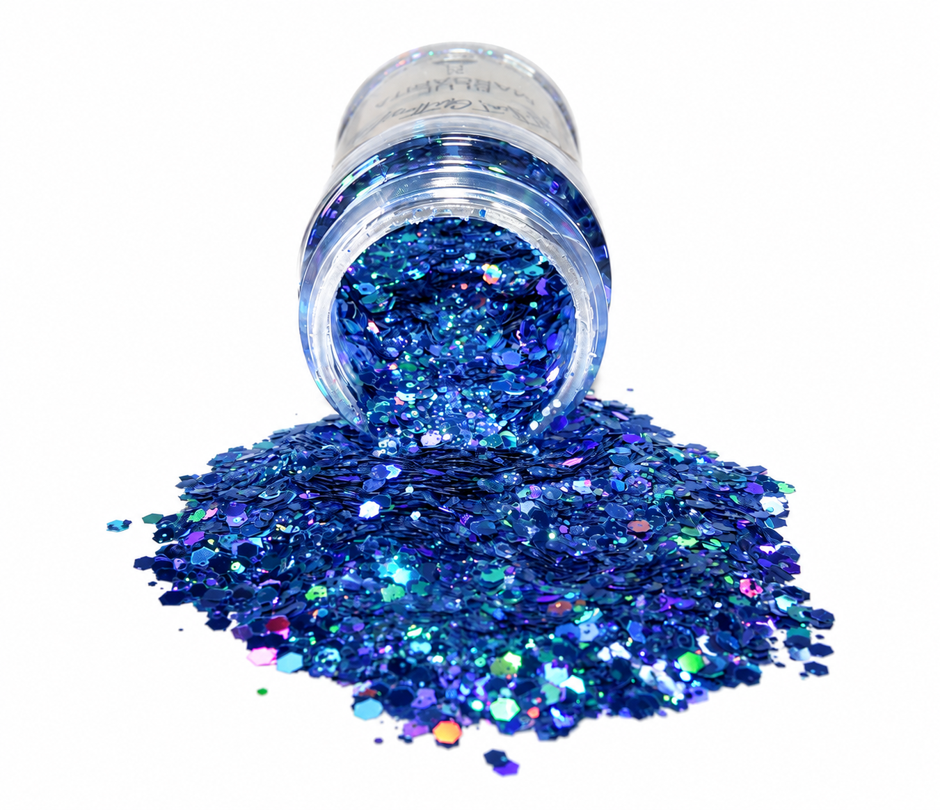 Blue Margarita glitter