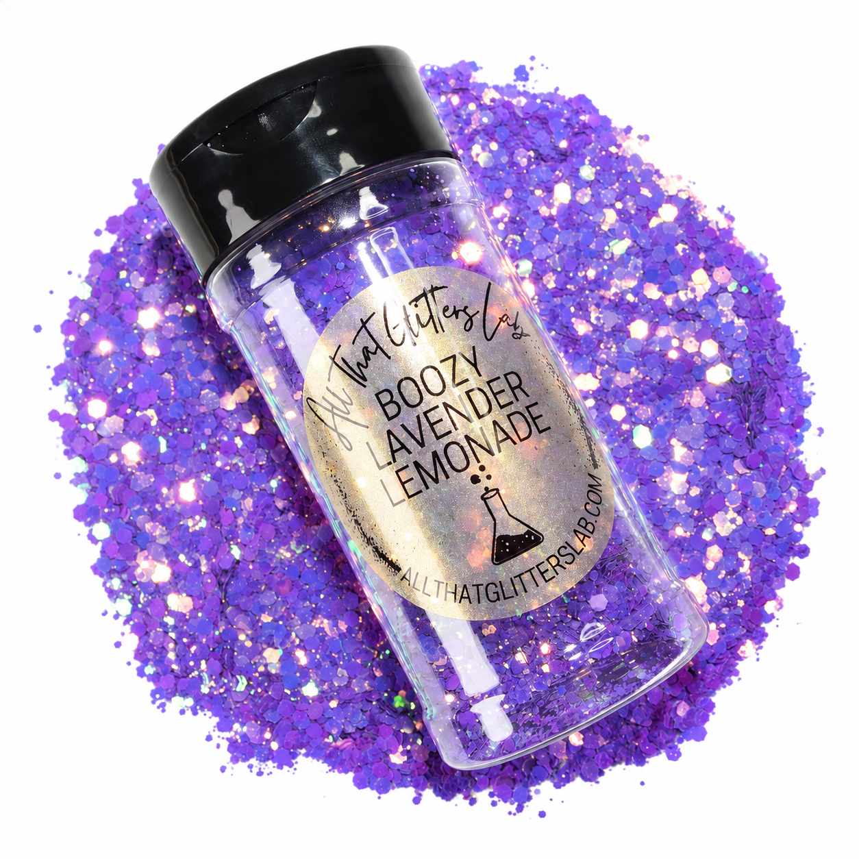 Boozy Lavender Lemonade glitter