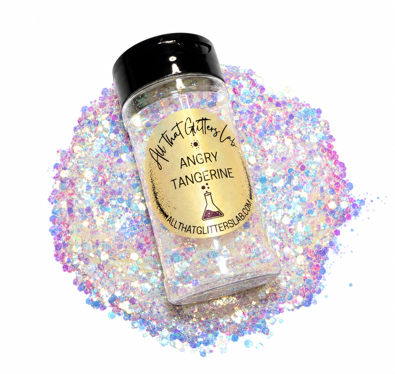 Angry Tangerine glitter