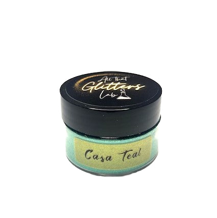 Casa Teal green holographic micro fine glitter