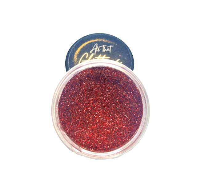 Pie In The Sky red holographic micro fine glitter