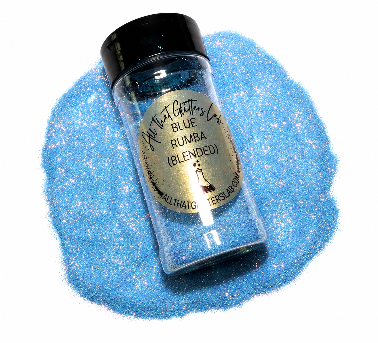 Blue Rumba (Blended) glitter