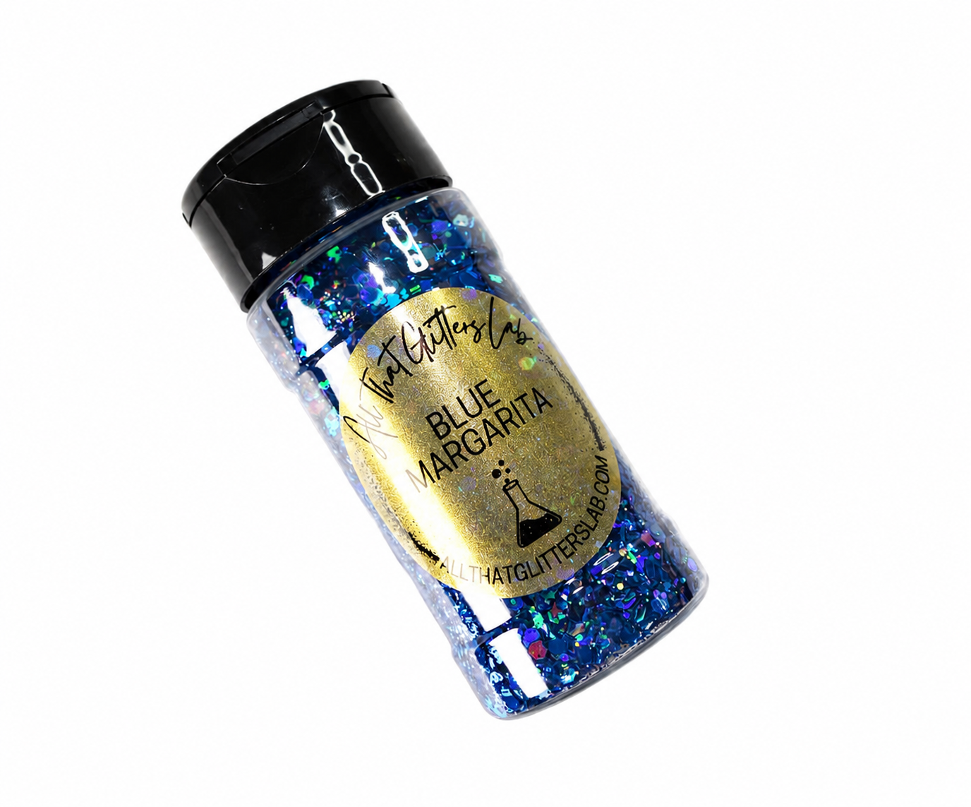 Blue Margarita glitter