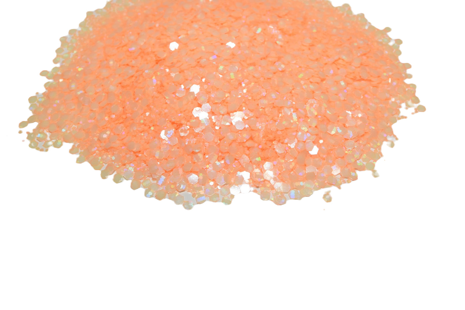 The Antioxidant orange glow in the dark chunky mix glitter