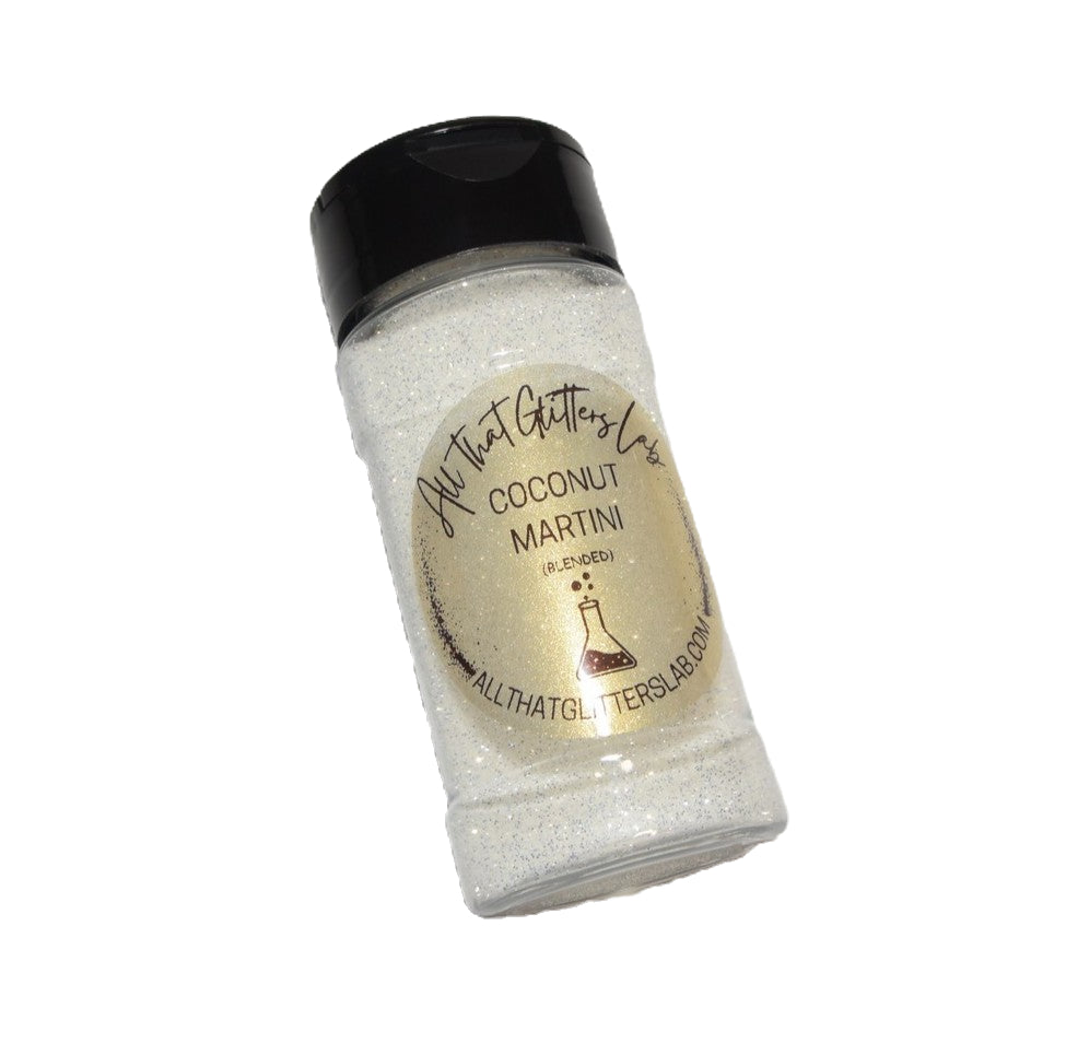 Coconut Martini(Blended) white high flash fine glitter