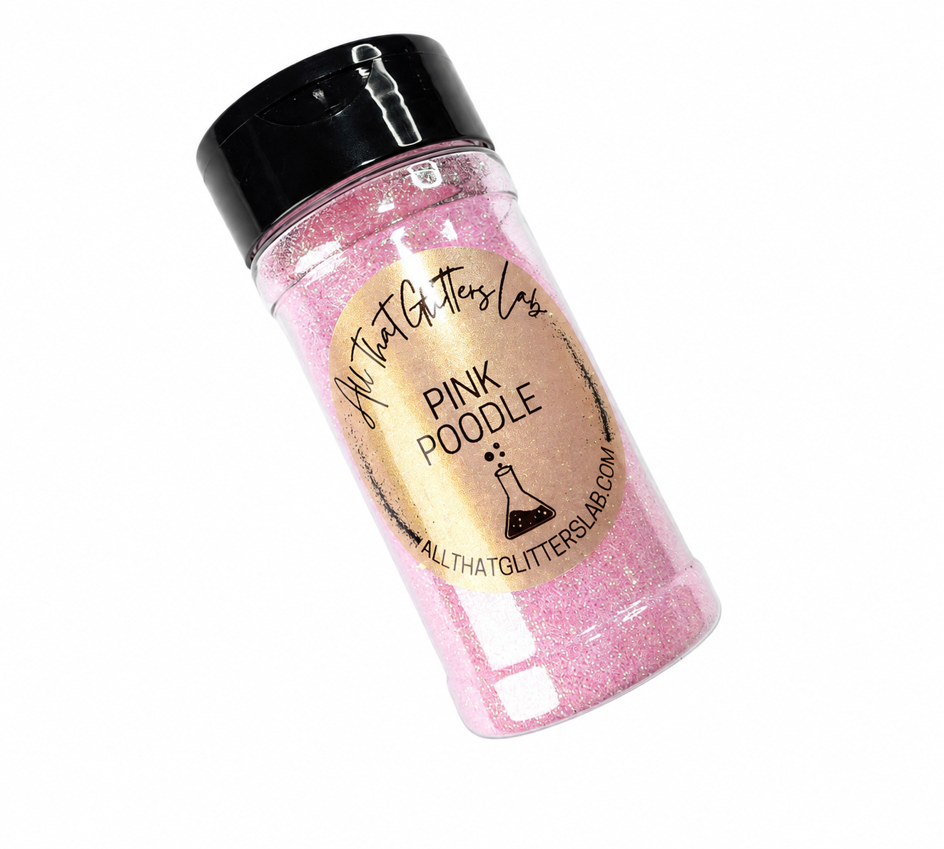 Pink Poodle glitter