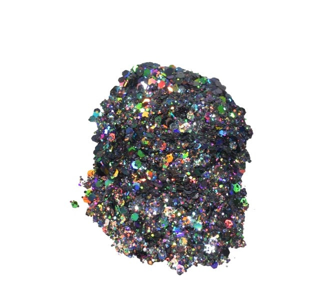 Silver Balloon glitter